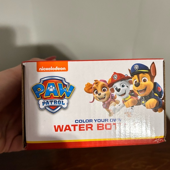 NWT Paw Patrol Color your Own water Bottle - Picture 2 of 4